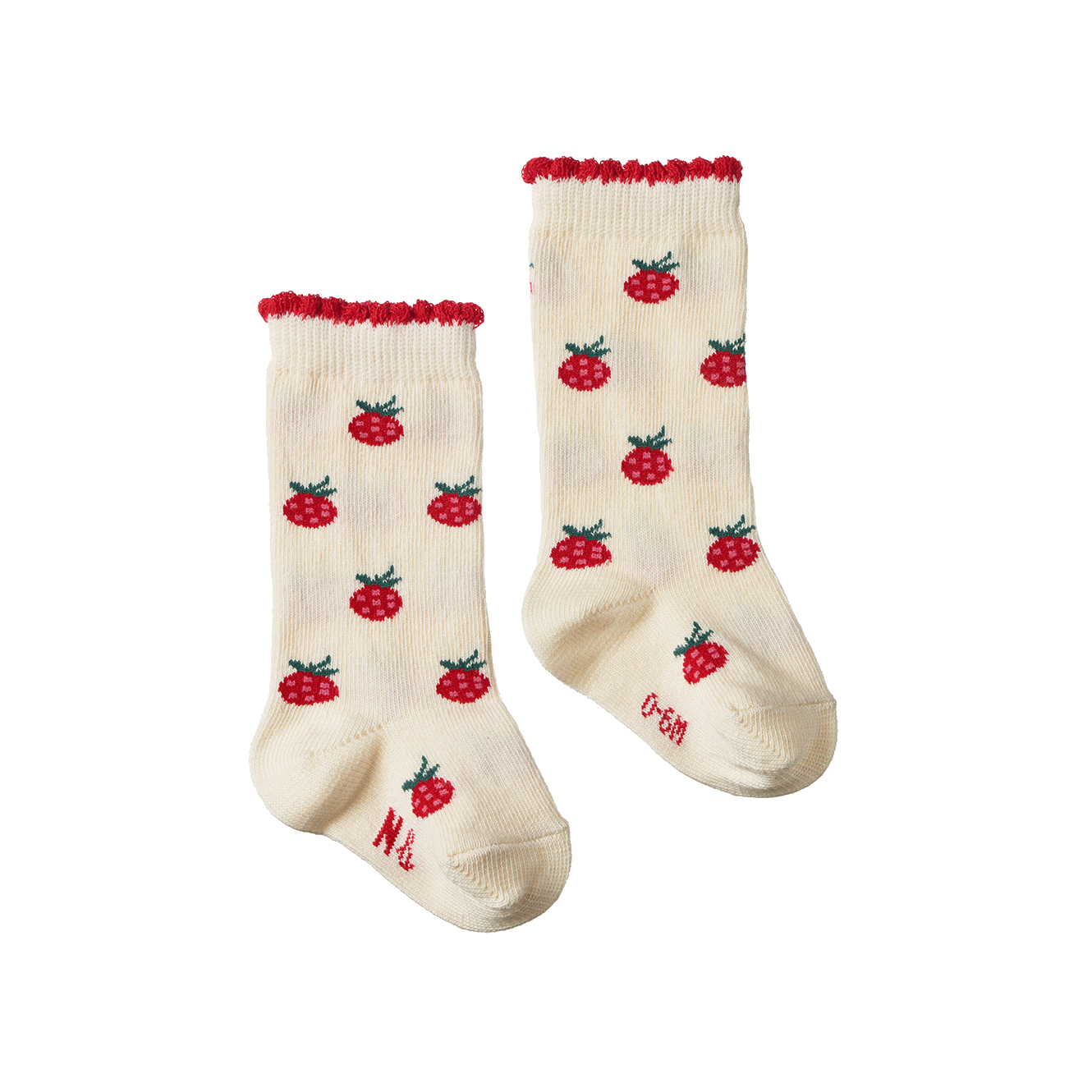 Nature Baby - Organic Cotton Sock - Raspberries