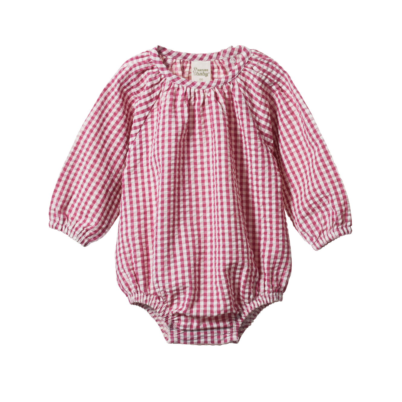 Nature Baby - Jam Check Meadow Bodysuit