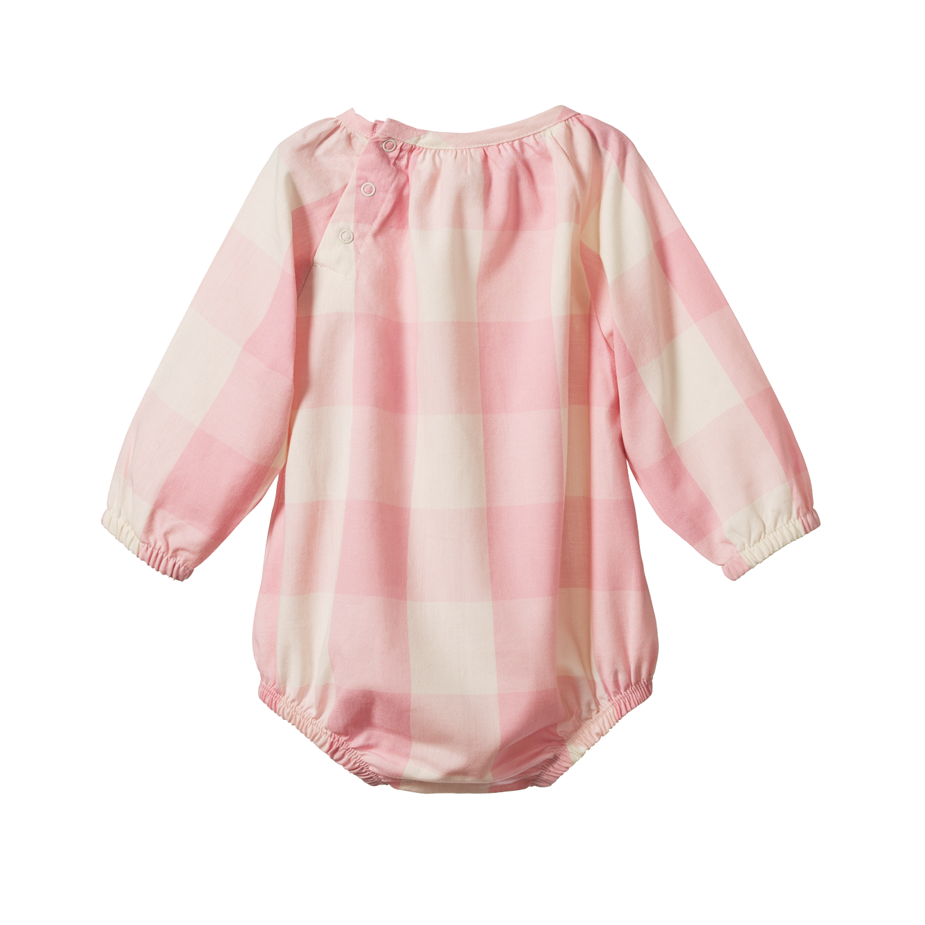 Nature Baby - Summer Rose Check Meadow Bodysuit