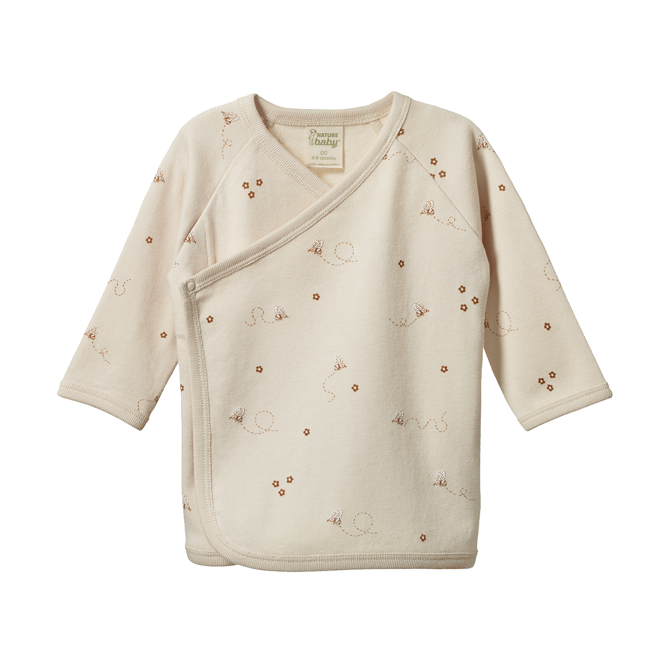 Nature Baby - Kimono Jacket - Bumble Bee Print