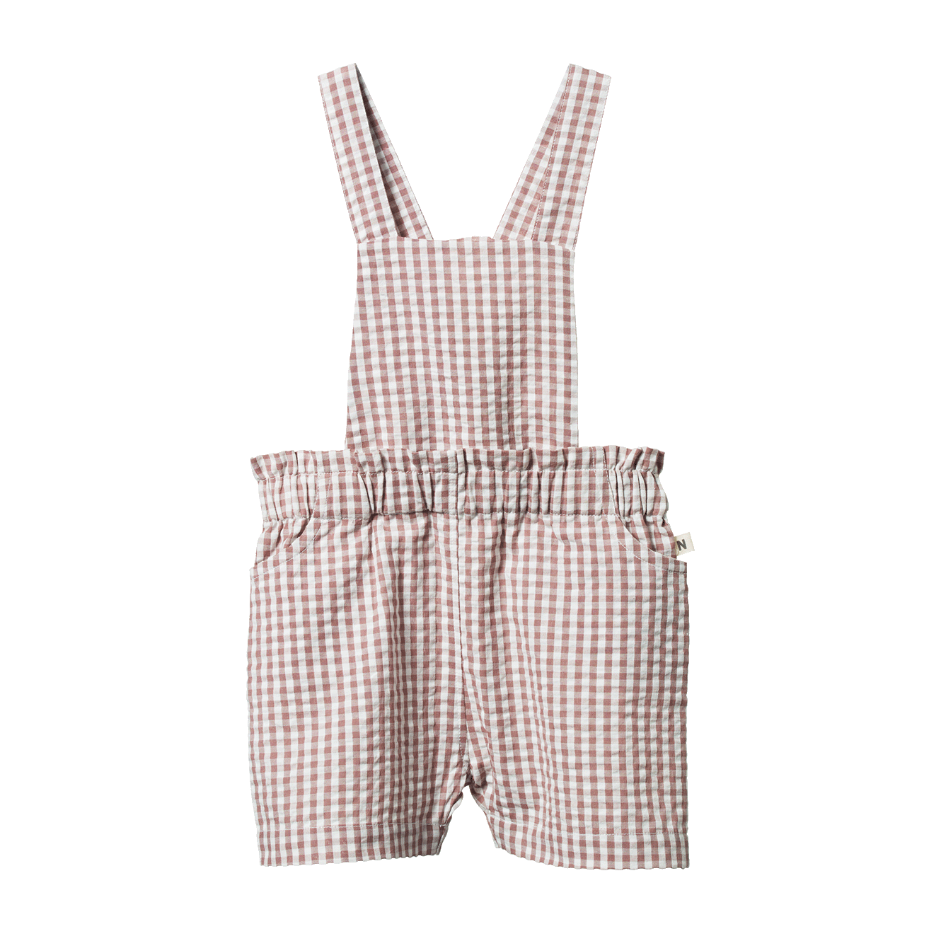 Nature Baby - Twilight Check Summer June Overalls