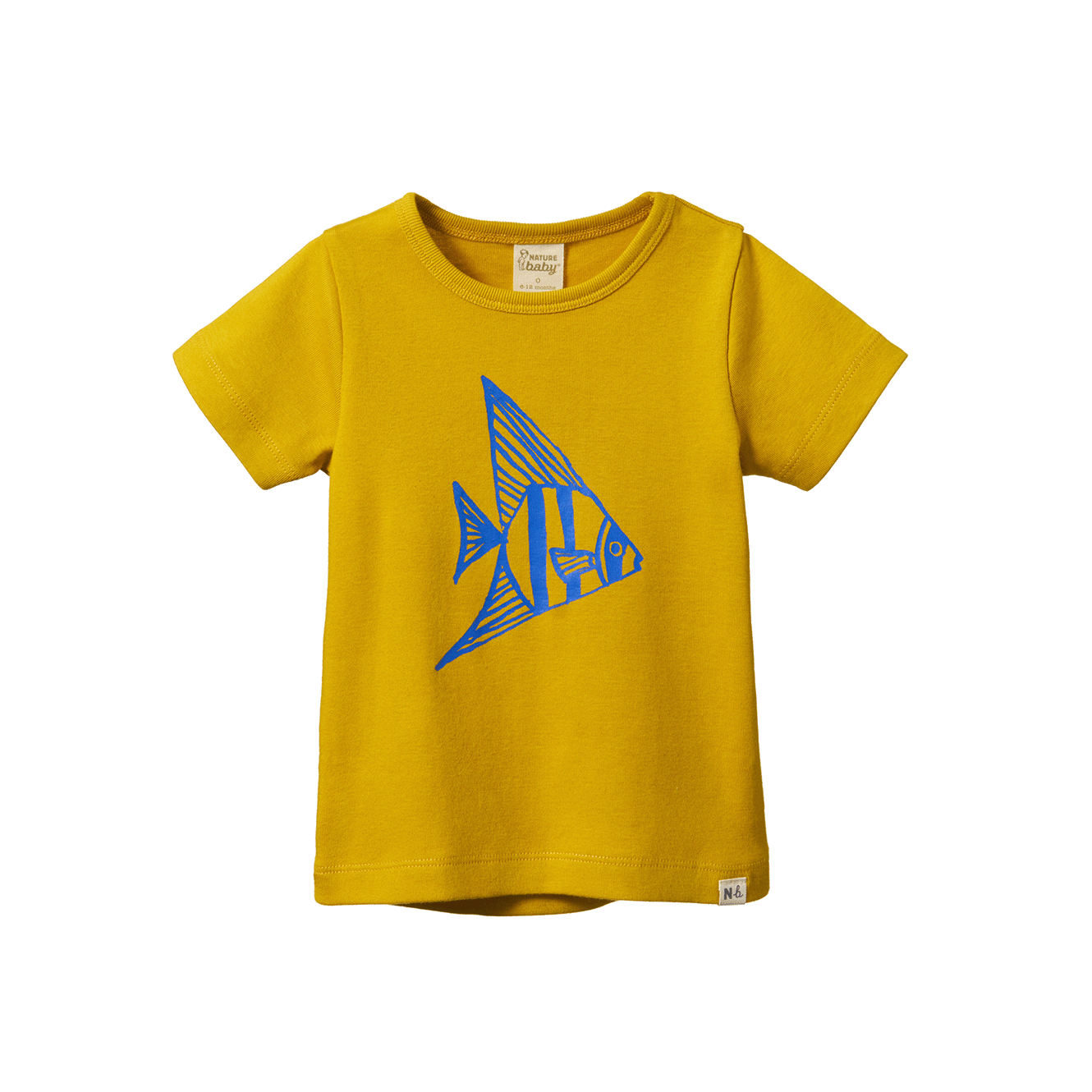 Nature Baby - River Tee - Atlantic Fish Print