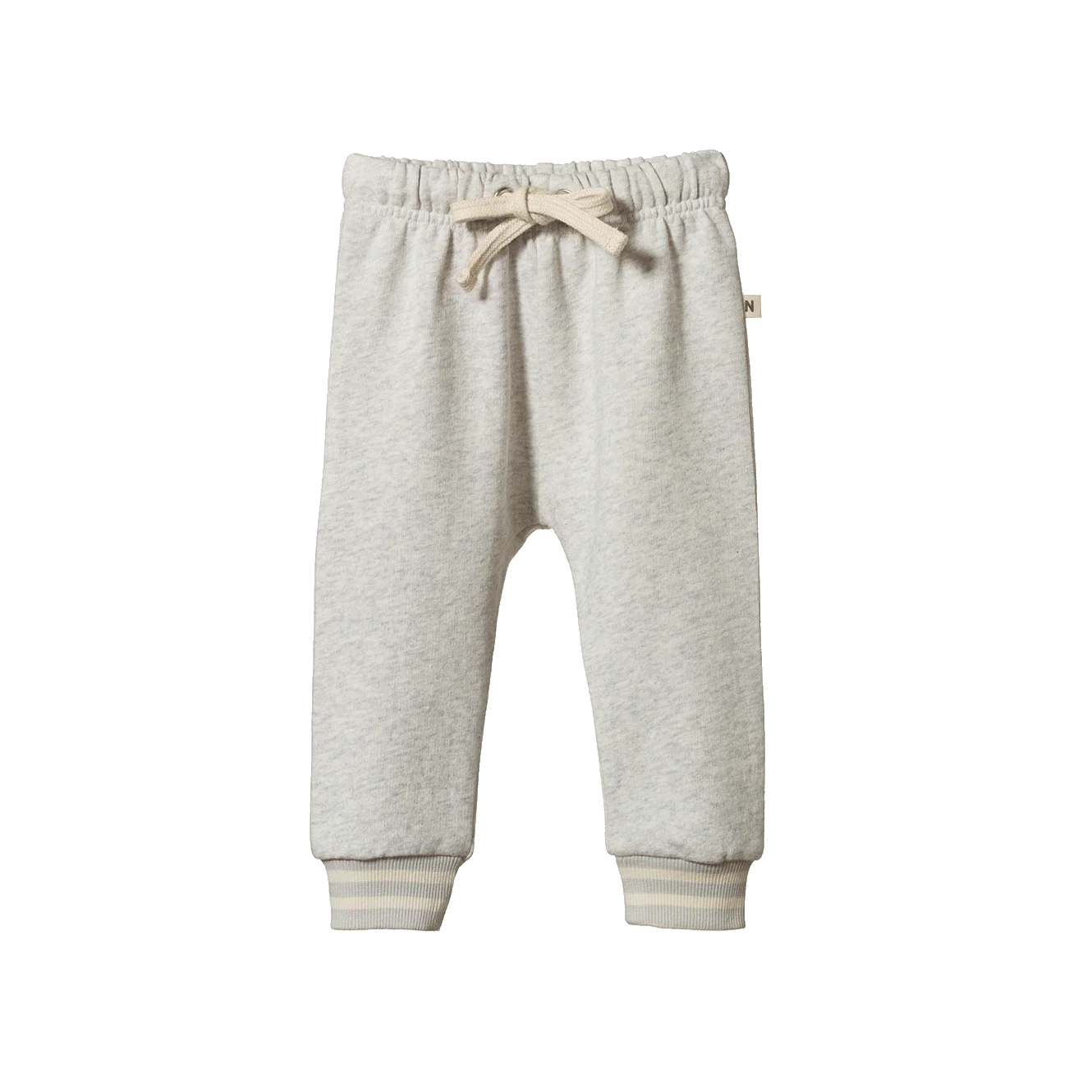 Nature Baby - Sunday Track Pants - Light Grey Marl