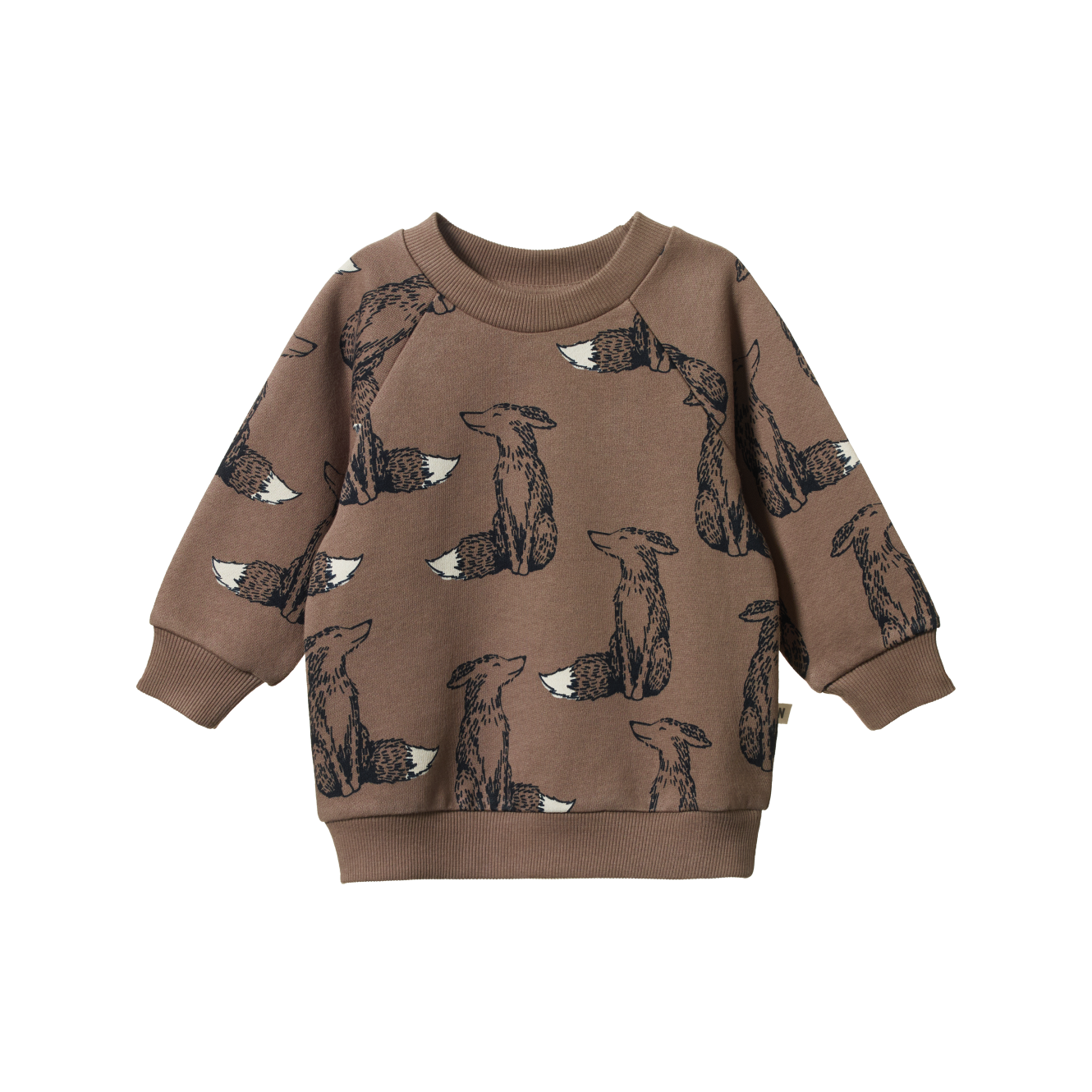 Nature Baby - Emerson Sweater - Foxy Cub Print