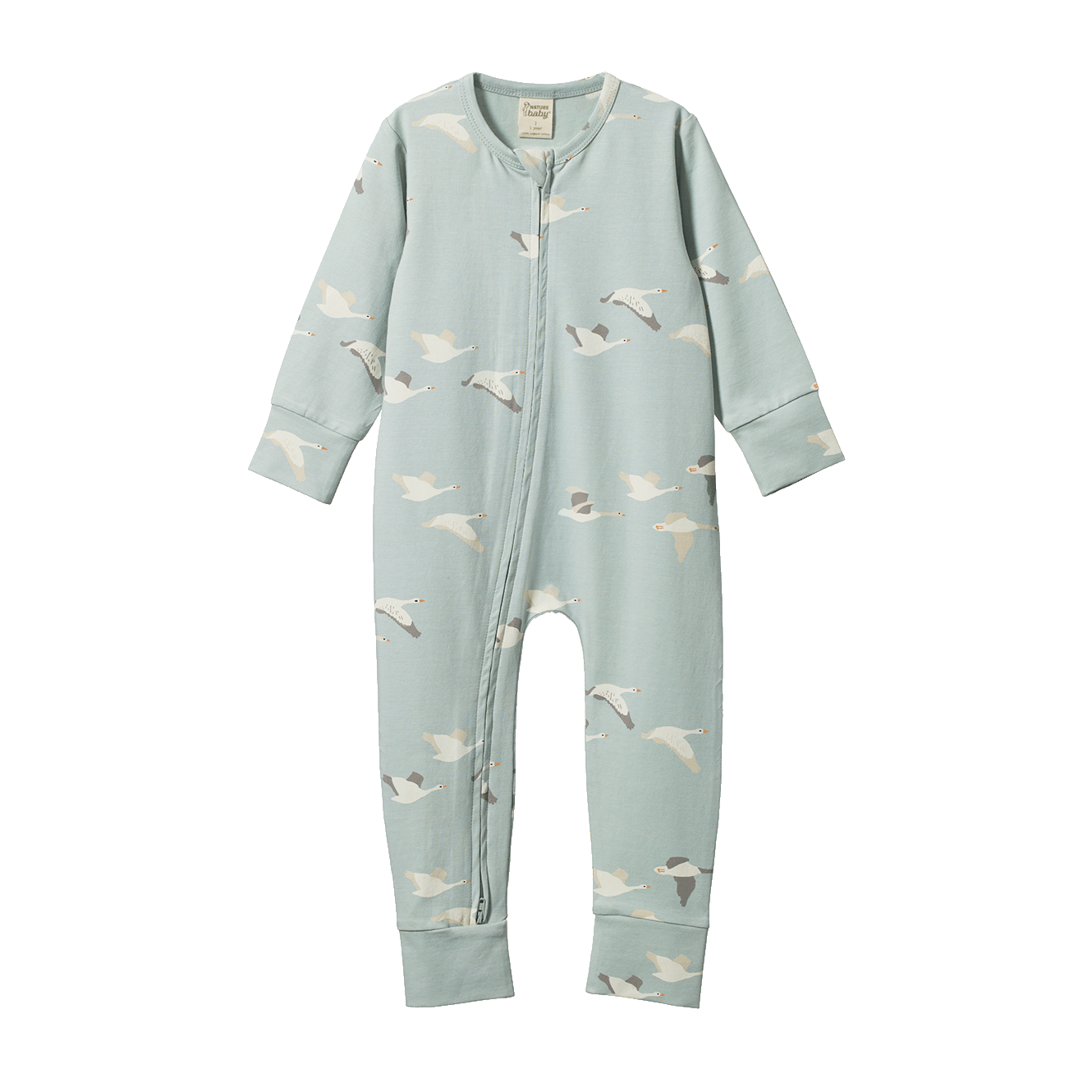 Nature Baby - TODDLER Dreamlands Romper - Flying Geese Print