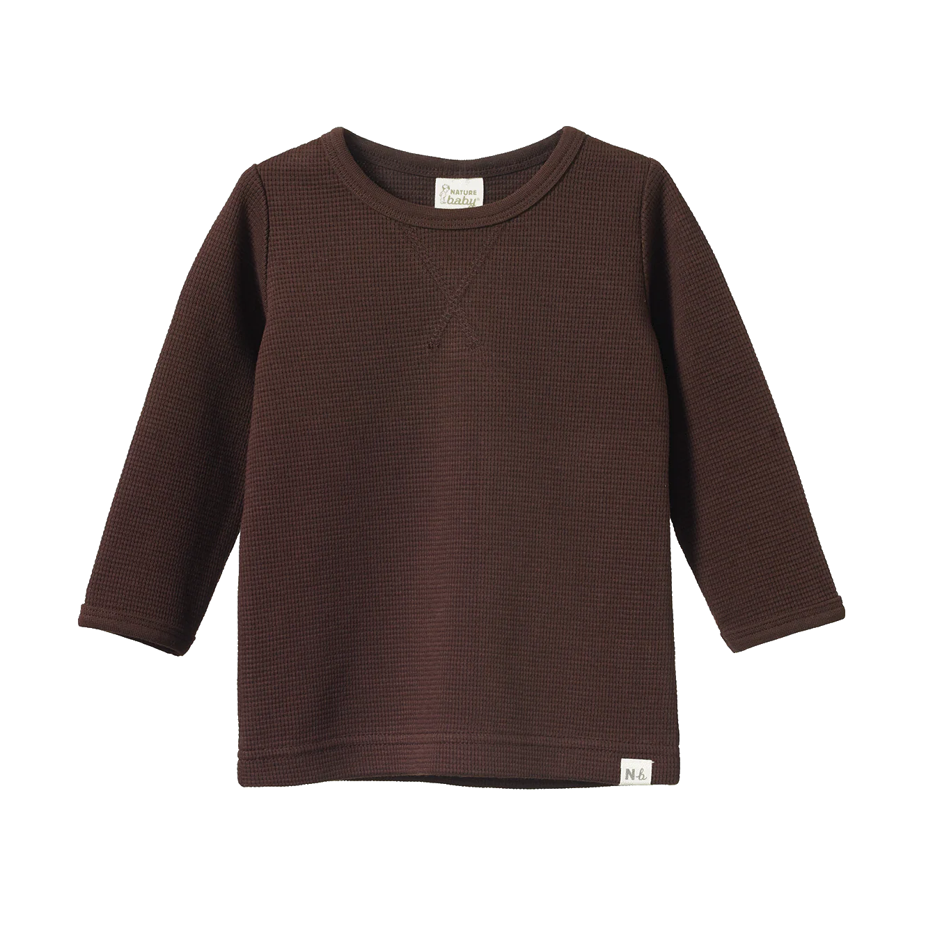 Nature Baby - Waffle Tee - Pinecone
