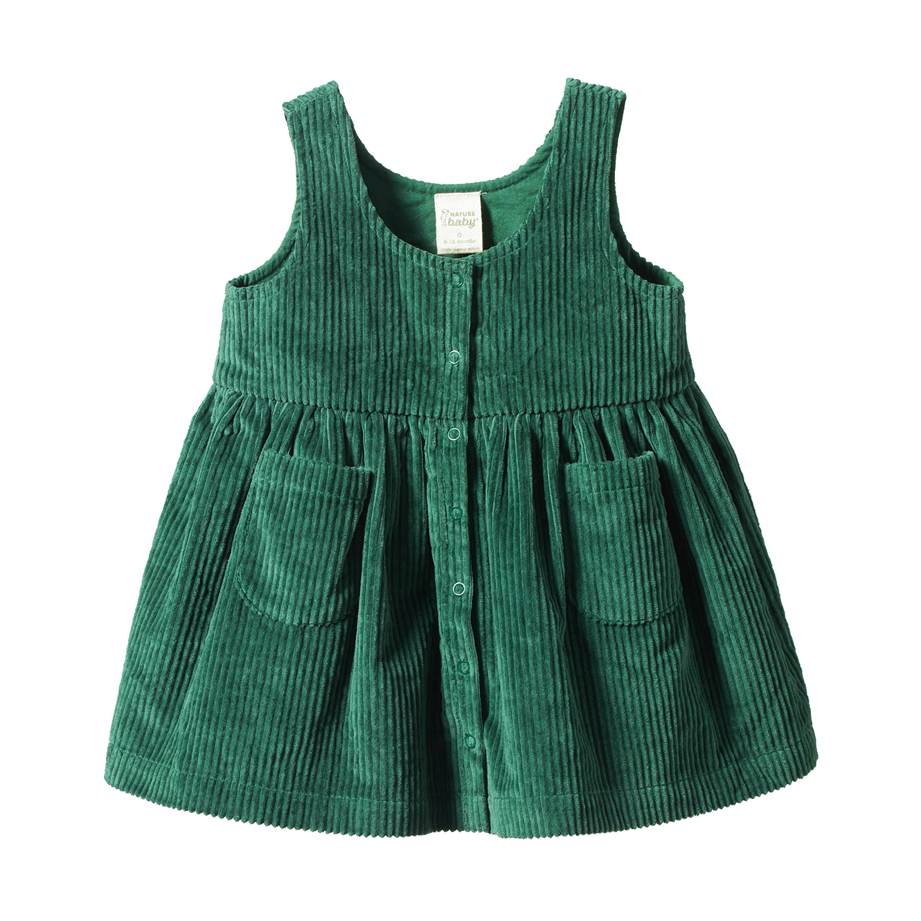 Nature Baby Amelia Pinafore -  Pine