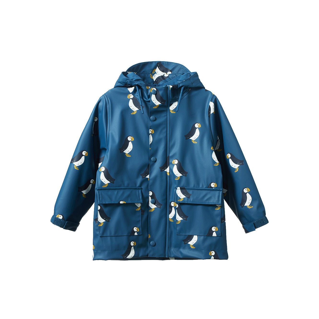 Nature Baby - Raincoat - Puffin Print
