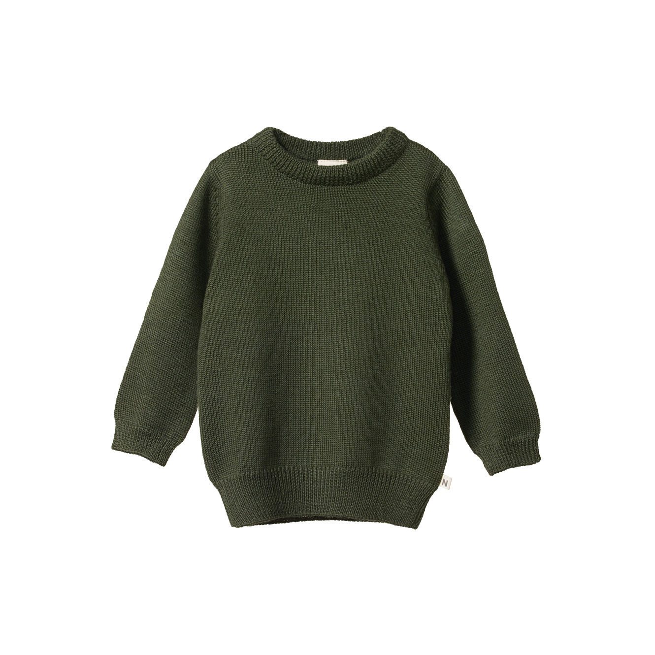 Nature Baby - Merino Knit Pullover - Thyme