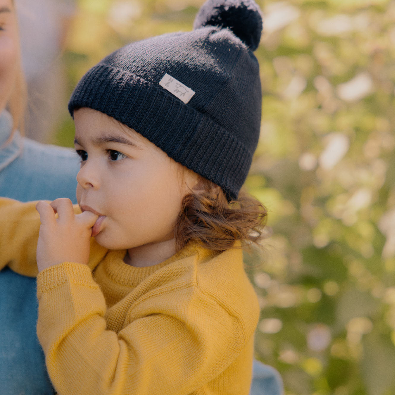 Nature Baby -Merino Knit Pullover - Yellow Sun