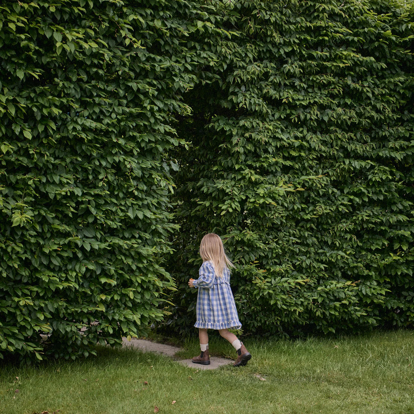 Nature Baby - Nora Dress - Bluebelle Check