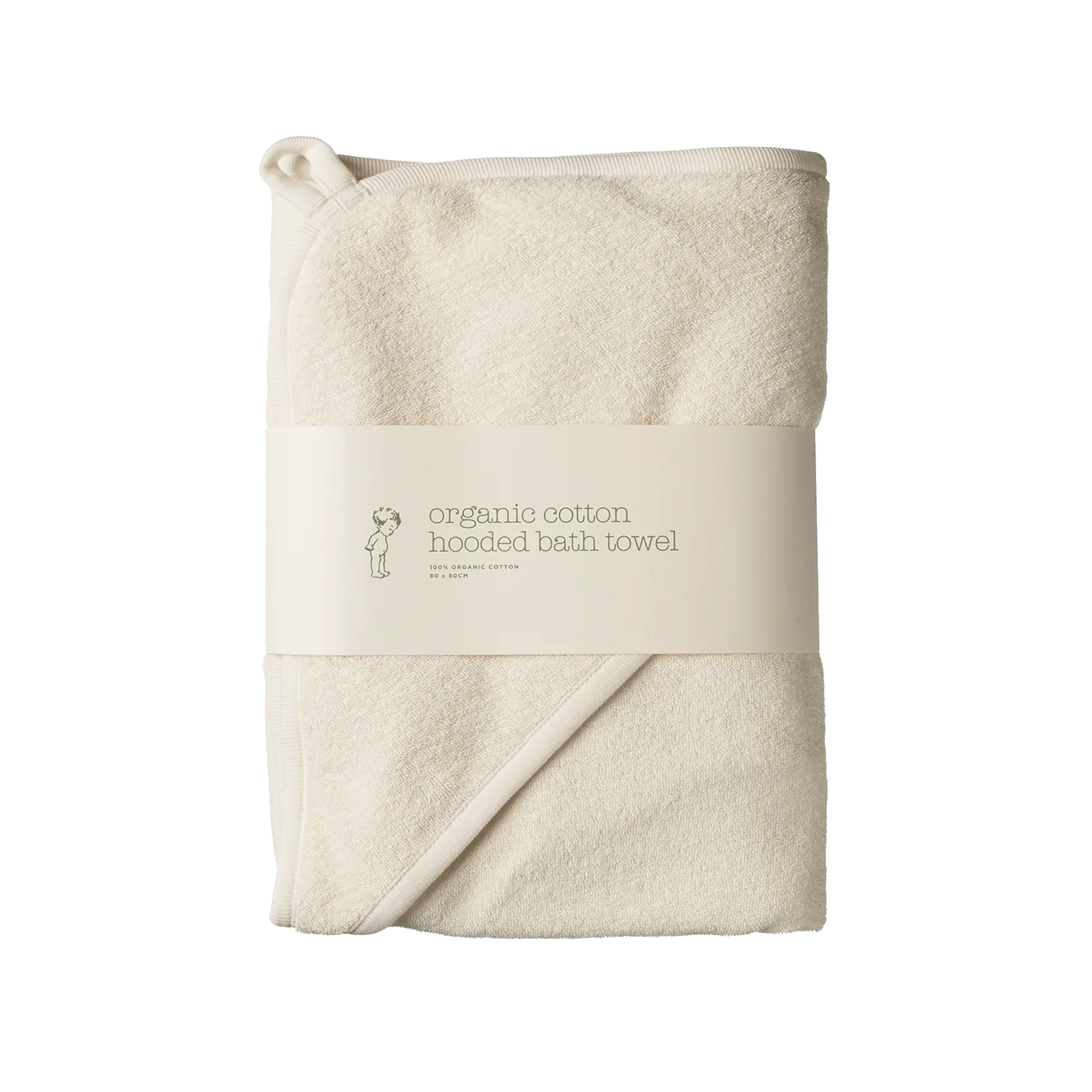 Nature Baby - Hooded Towel - Natural