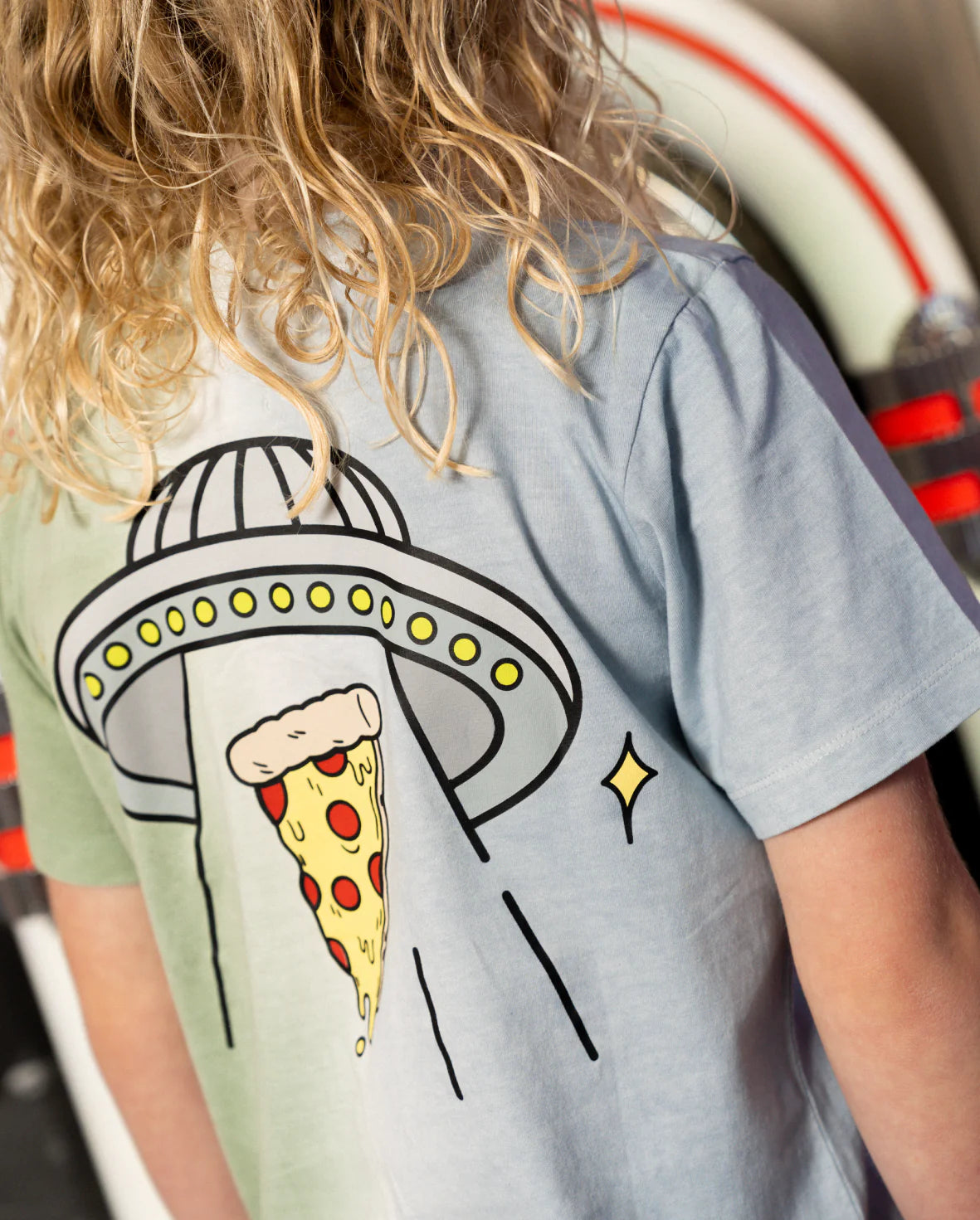 Band of Boys -  Ombre Alien Pizza Tee