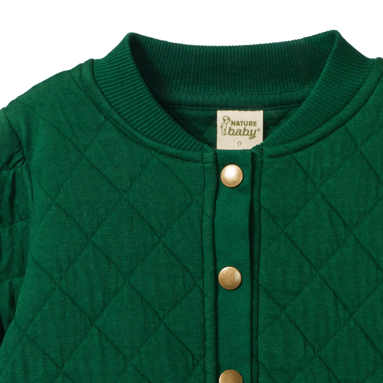 Nature Baby - Quilted Parker Jacket - Eden
