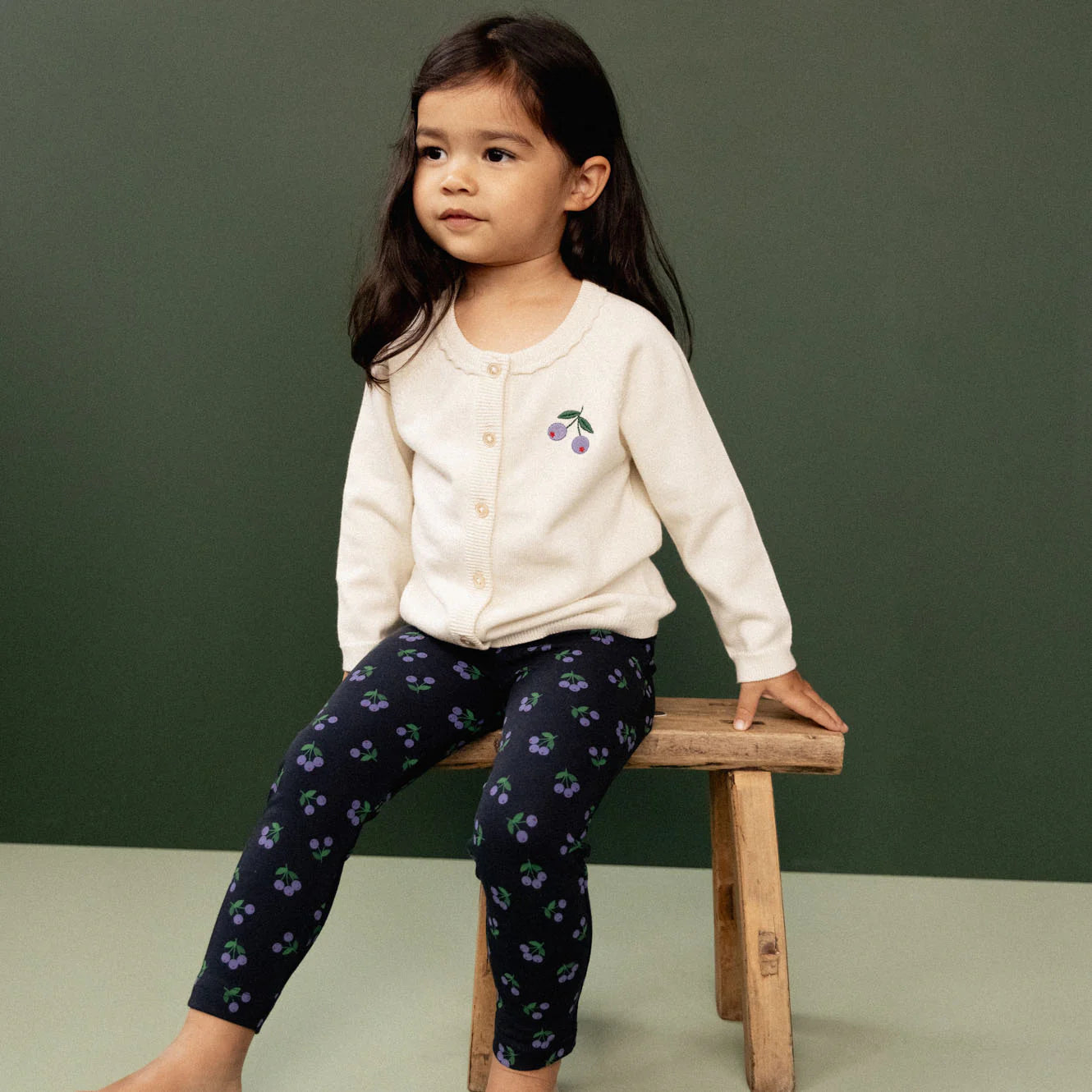 Nature Baby - Piper Cardigan - Winter Berry