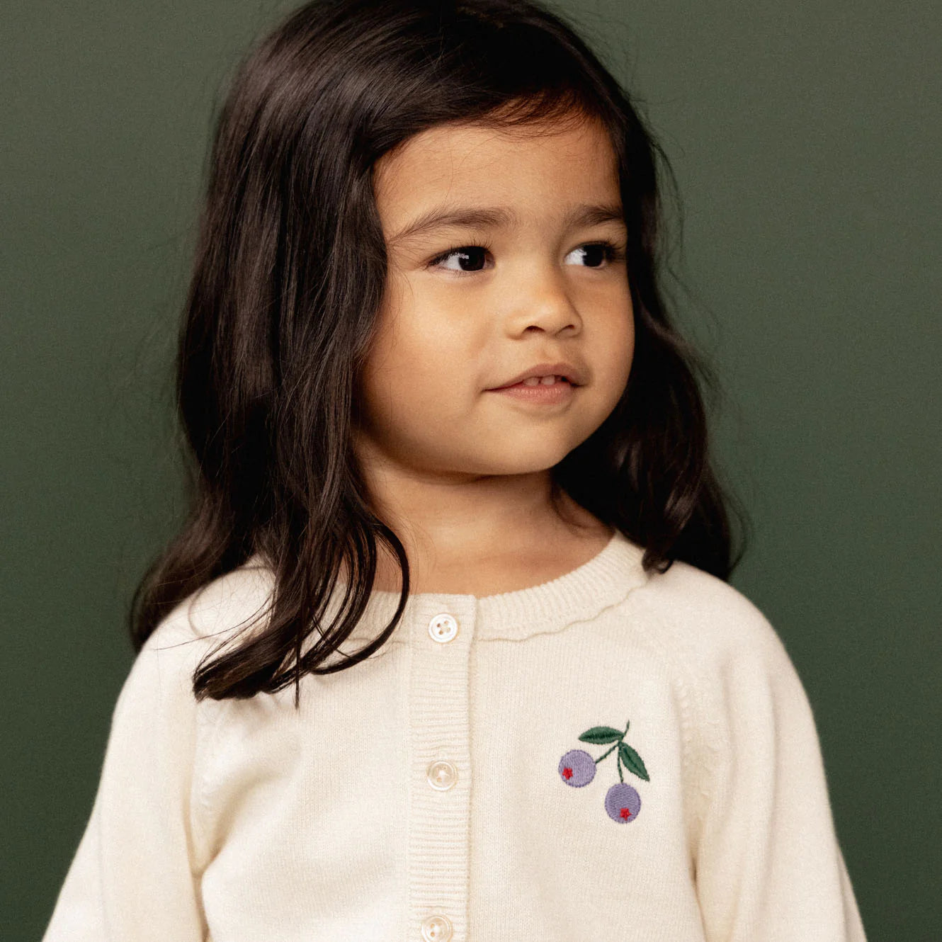 Nature Baby - Piper Cardigan - Winter Berry