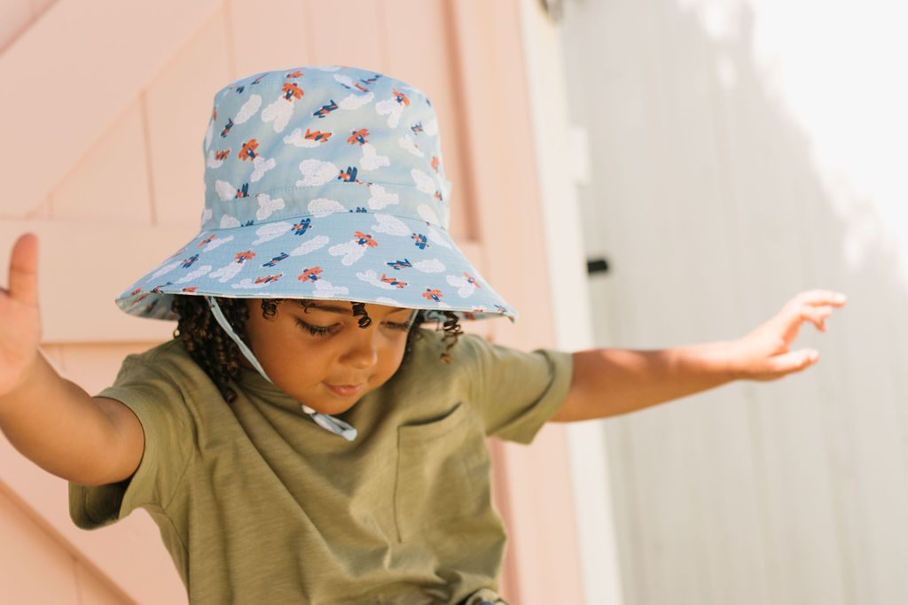 Acorn Kids - High Flyers Wide Brim Bucket Hat