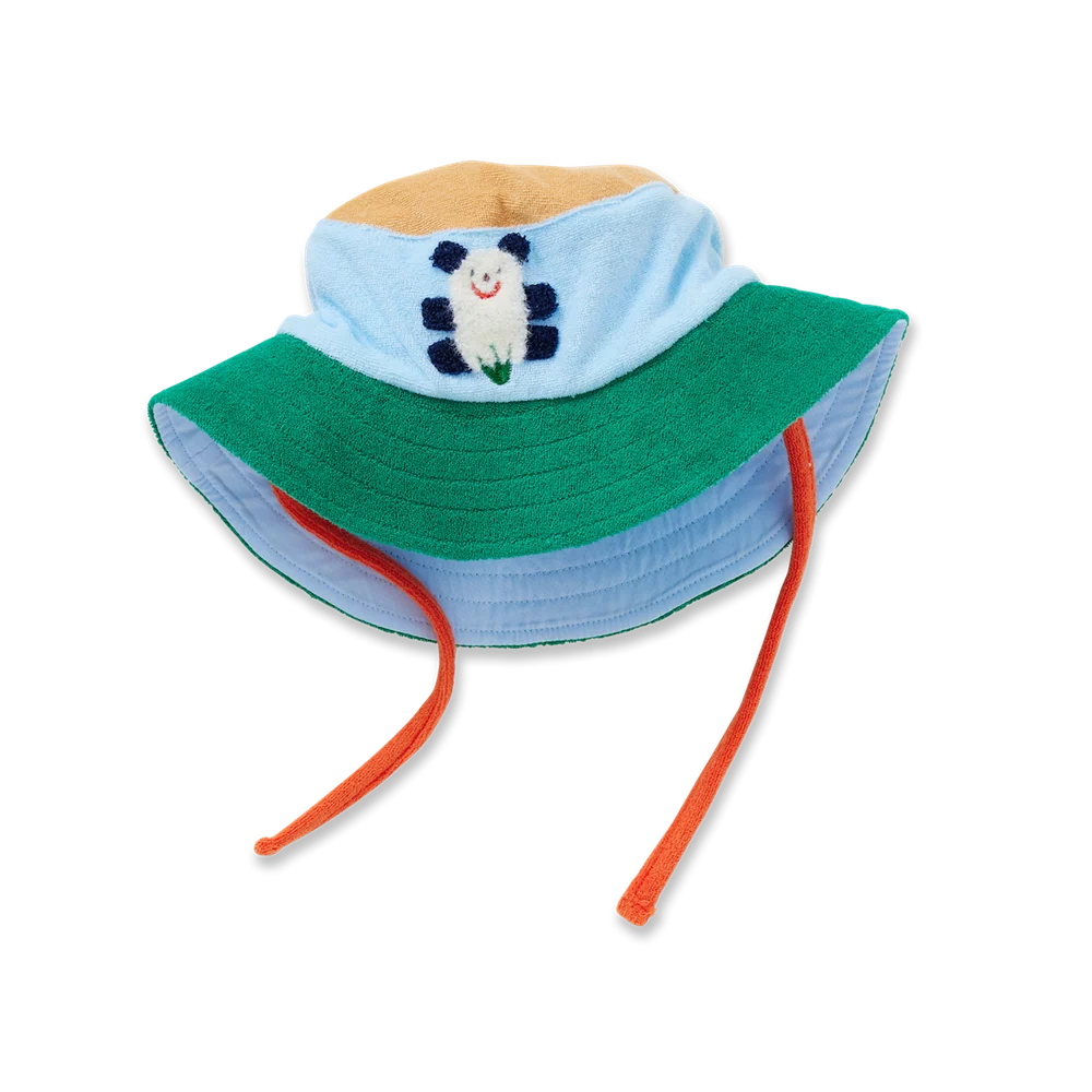 Halcyon Nights - Terry Bucket Hat - Zoo Crew Blue