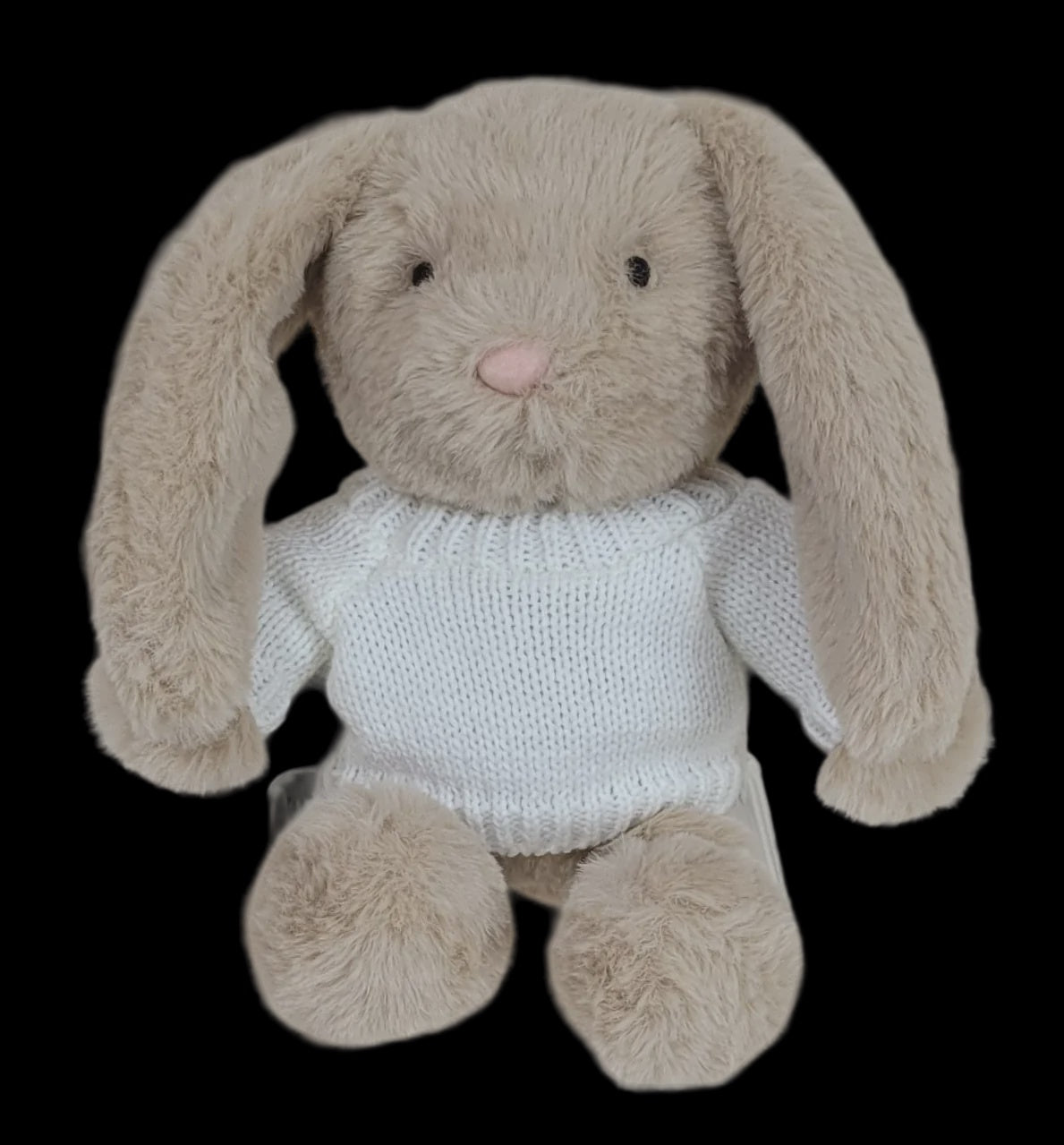 Petite Vous - Beau the Bunny Mini Soft Toy with Jumper