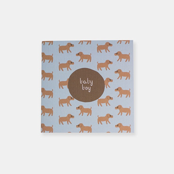 Two Little Ducklings - Greeting Card - Baby - Puppy Dogs