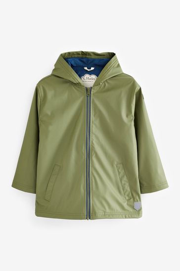 Hatley - Forest Green Zip Up Splash Jacket