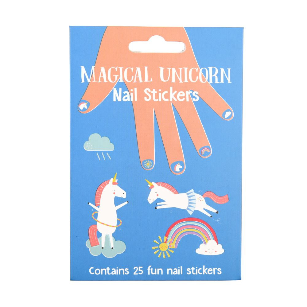 Rex London Child Nail Stickers – Magical Unicorn