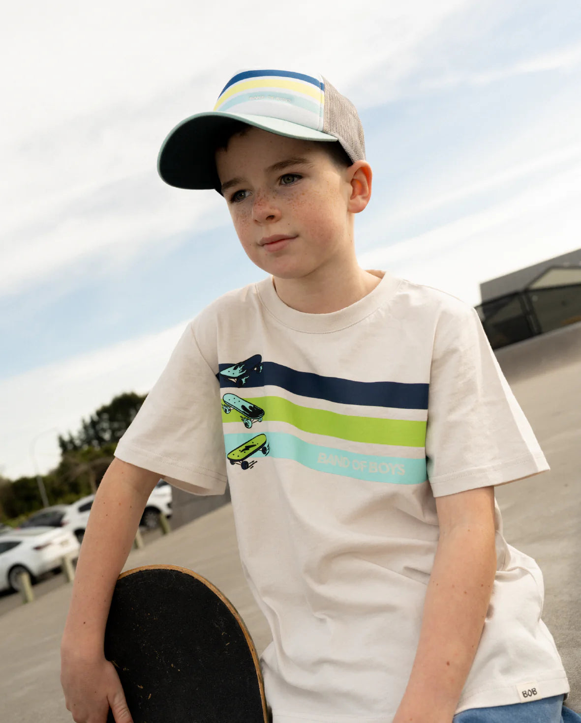 Band of Boys -  Retro Triple Board Tee