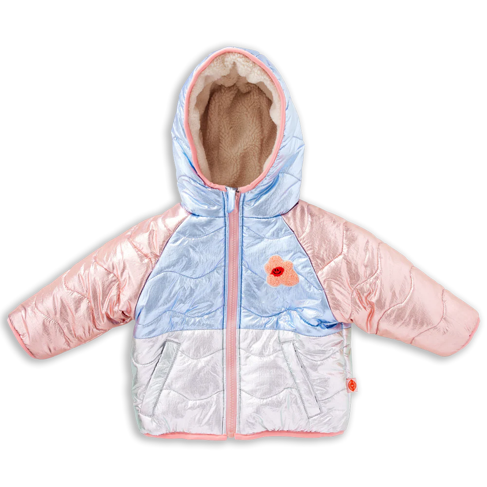 Halcyon Nights - Hej Blomma! Reversible Kids Puffer Jacket