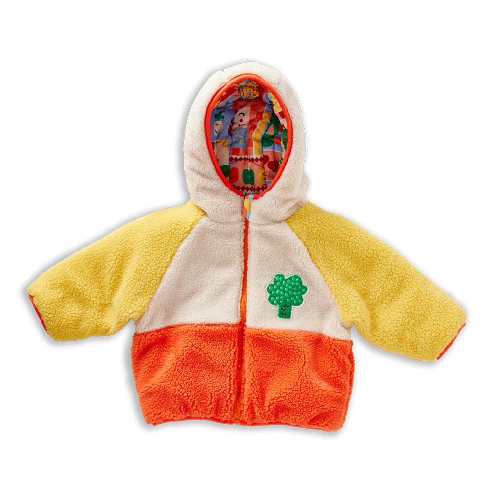 Halcyon Nights - Pocket Patch Reversible Kids Puffer Jacket
