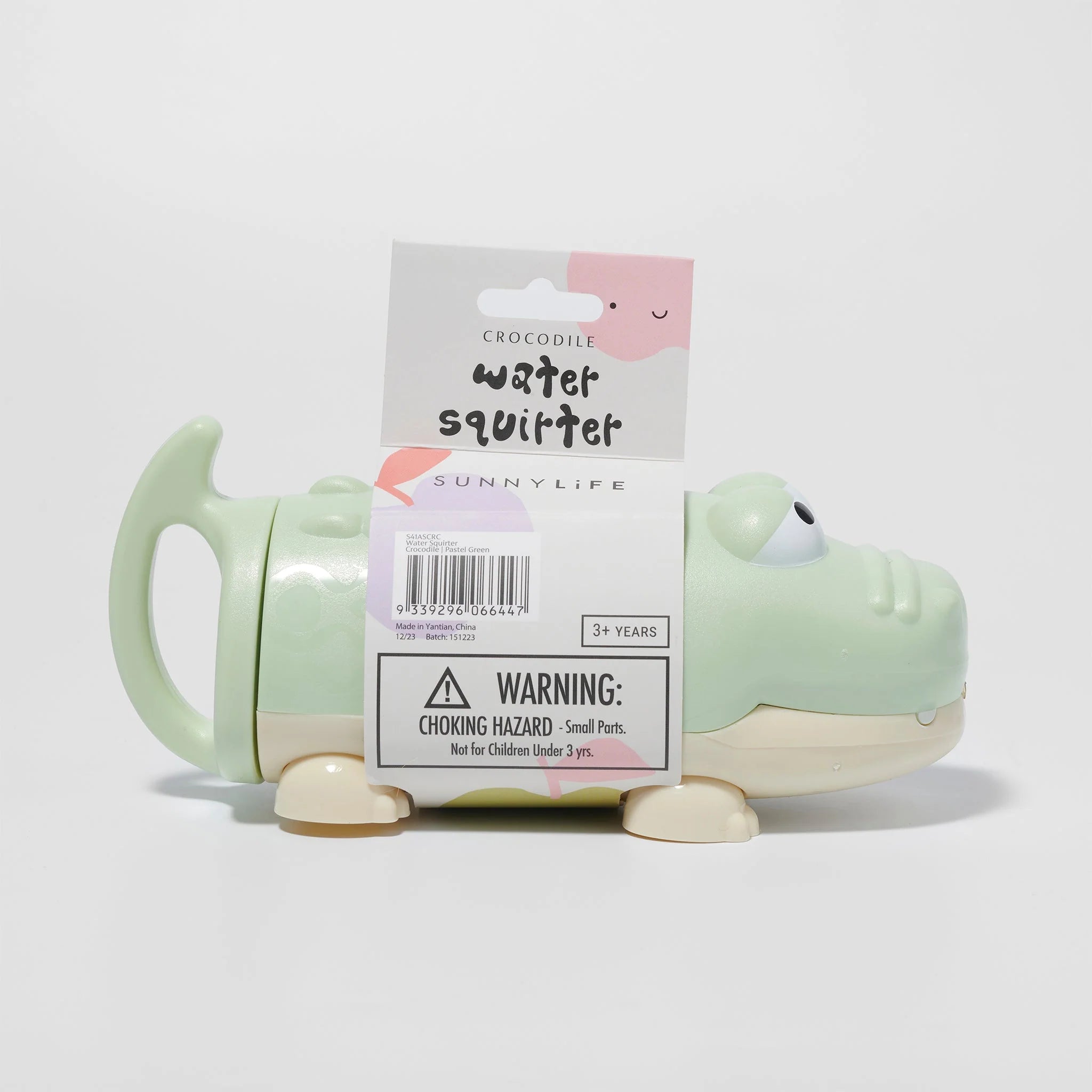 Sunnylife - Water Squirters- Crocodile Pastel Green