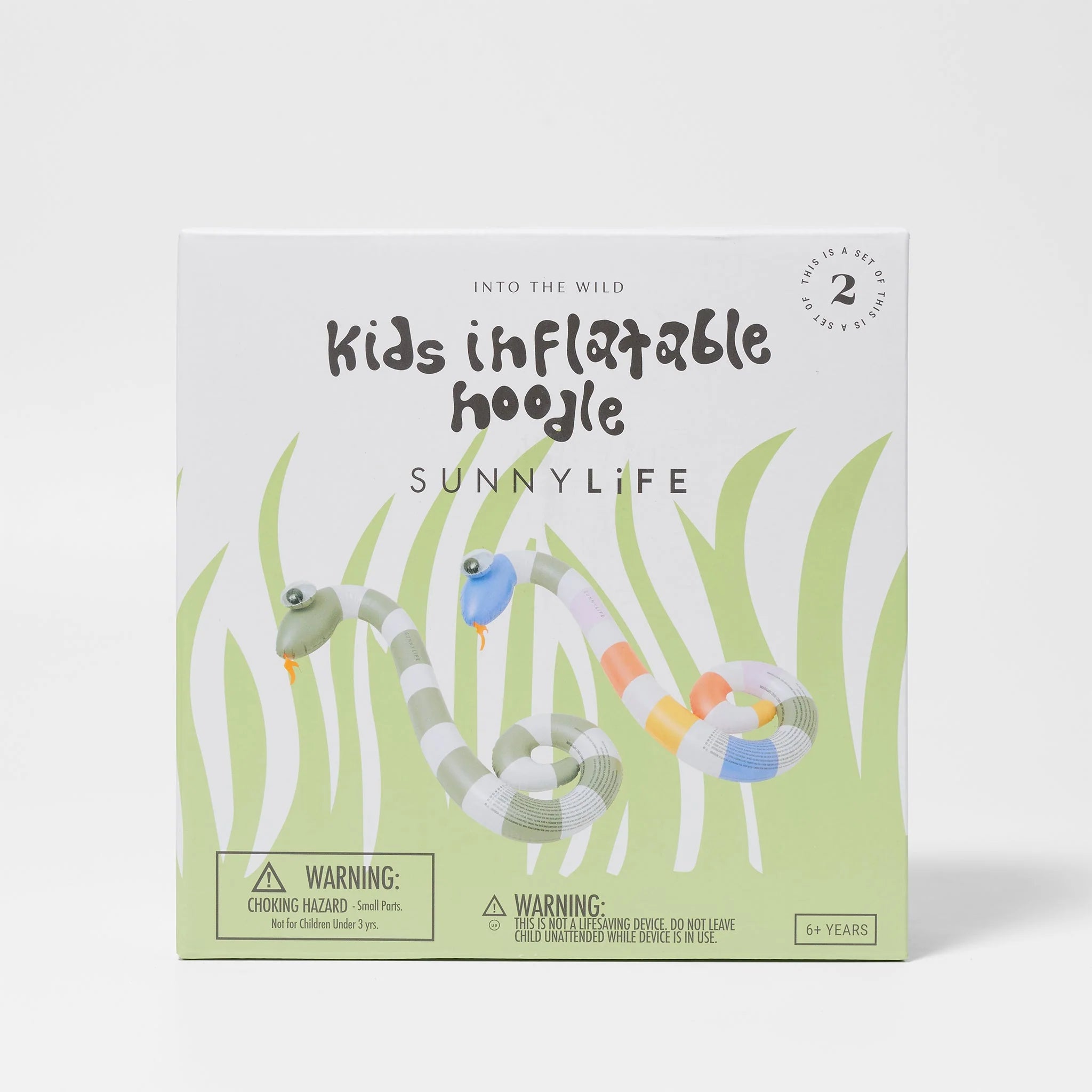 Sunnylife - Kids Inflatable Noodle Into the Wild Multi