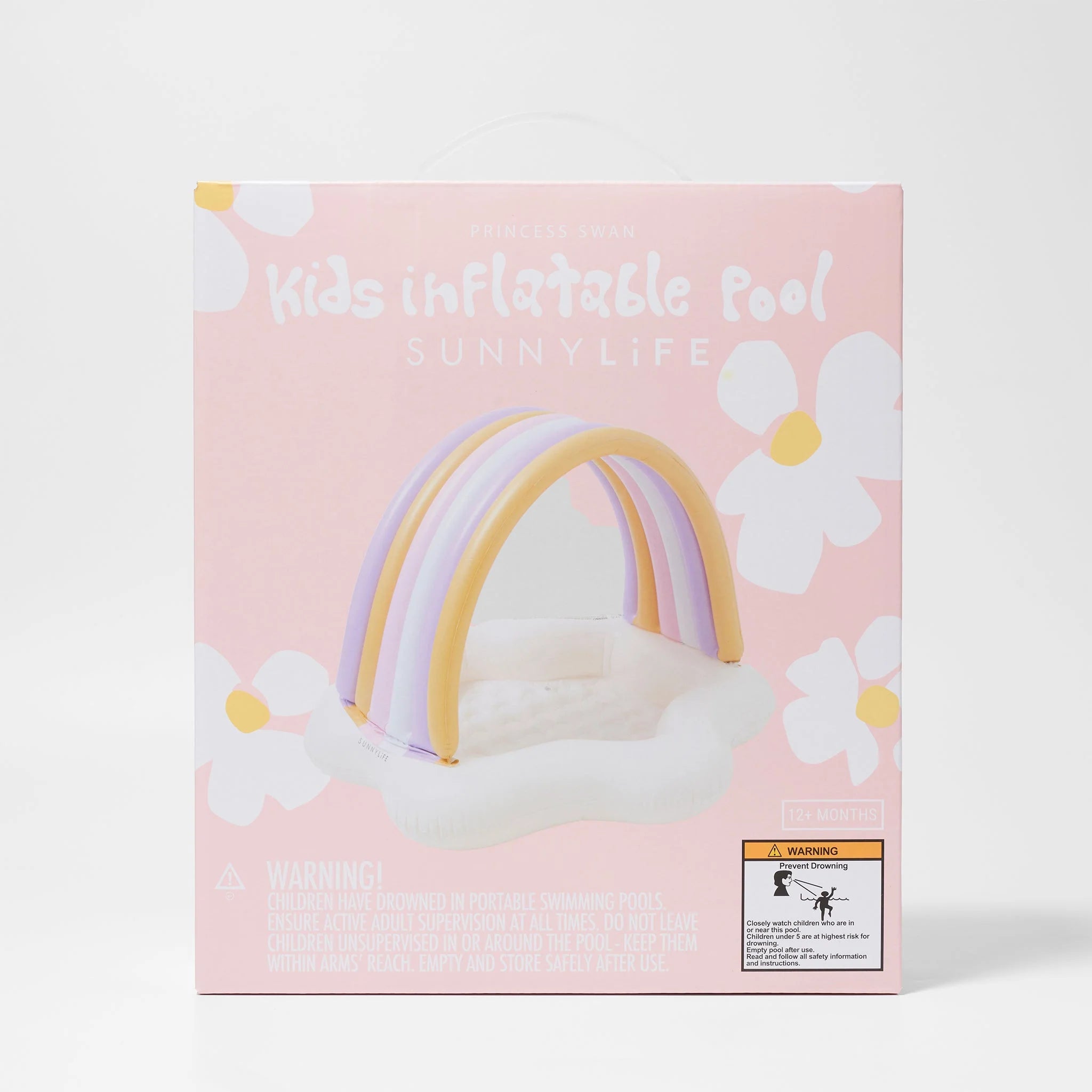 Sunnylife - Kids Inflatable Pool Princess Swan Multi