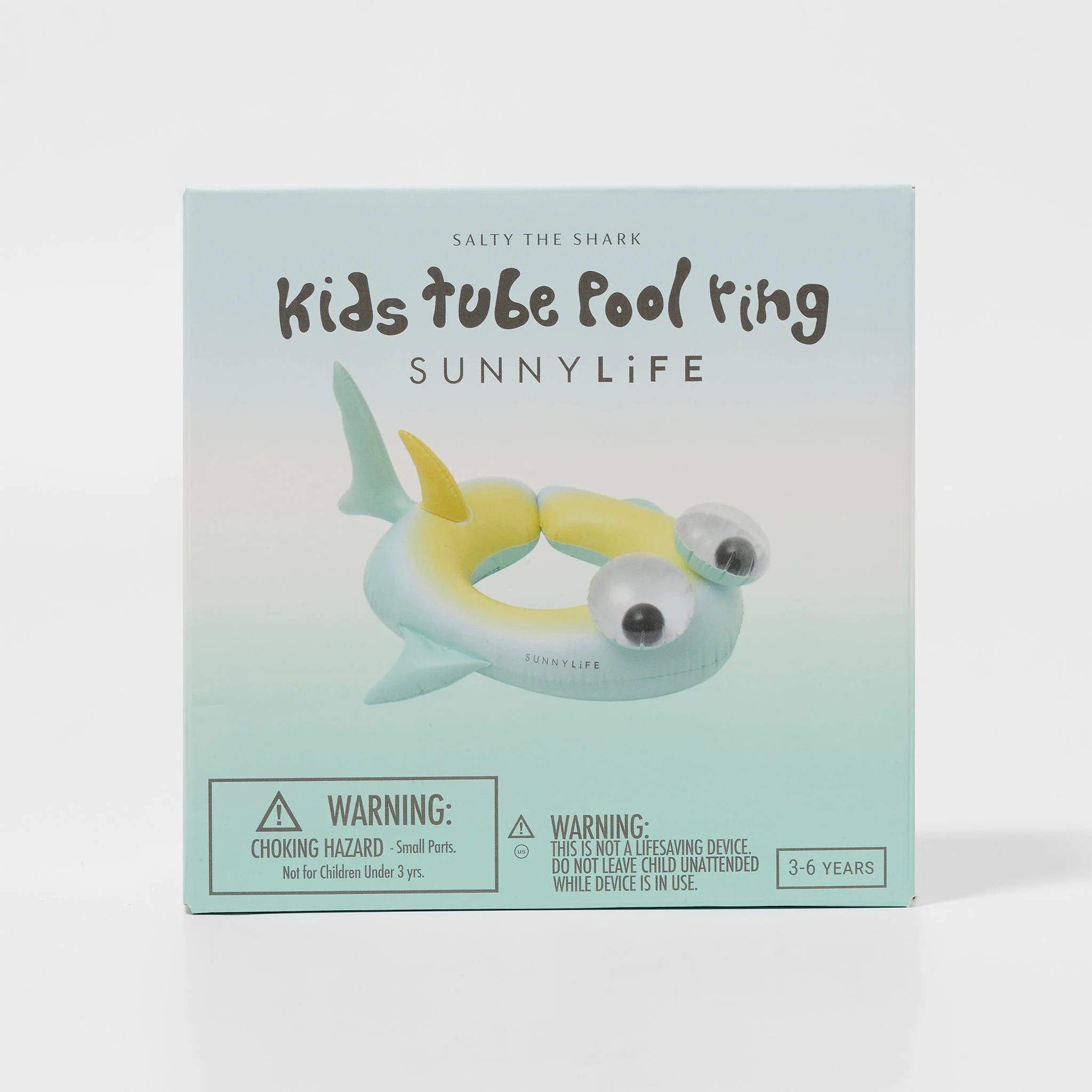 Sunnylife - Kids Tube Pool Ring Salty the Shark Multi