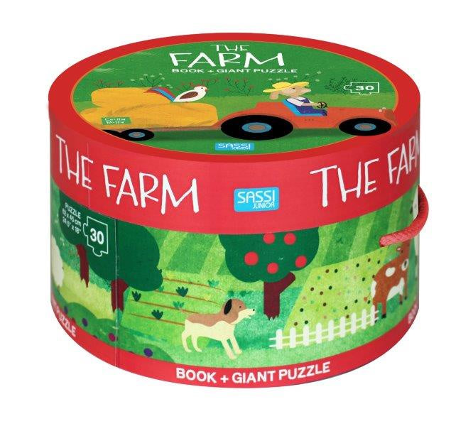 Sassi Book and Giant Puzzle - The Farm