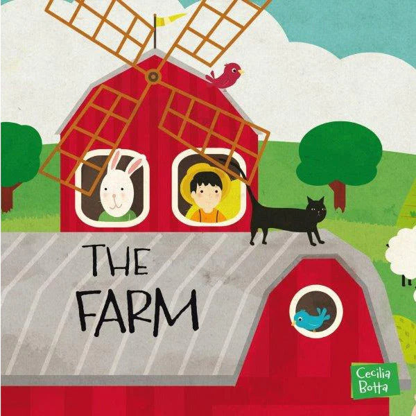 Sassi Book and Giant Puzzle - The Farm
