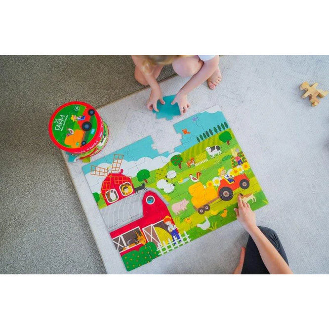 Sassi Book and Giant Puzzle - The Farm