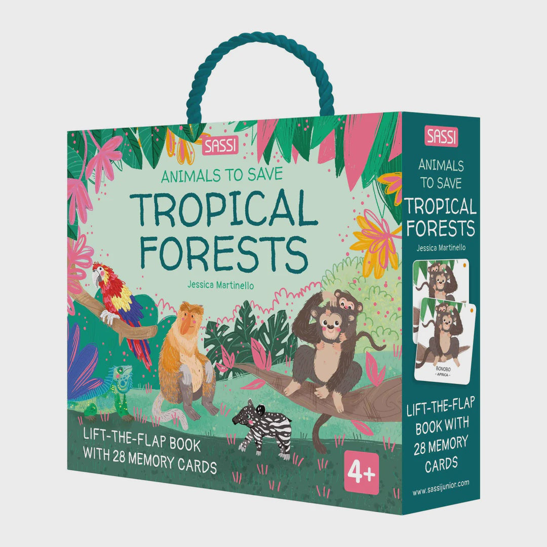 Sassi Games - Memory Matching - Animals to Save Tropical Forests