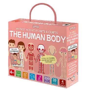 Sassi - Activity Arts & Crafts Set - The Human Body