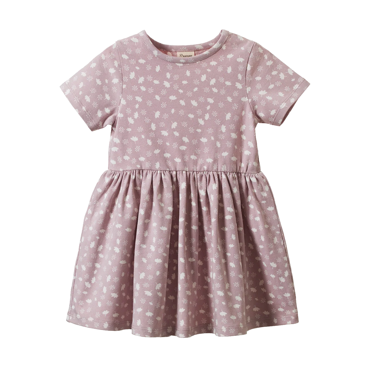 Nature Baby - Saturday Dress - Dandelion Lilac Print
