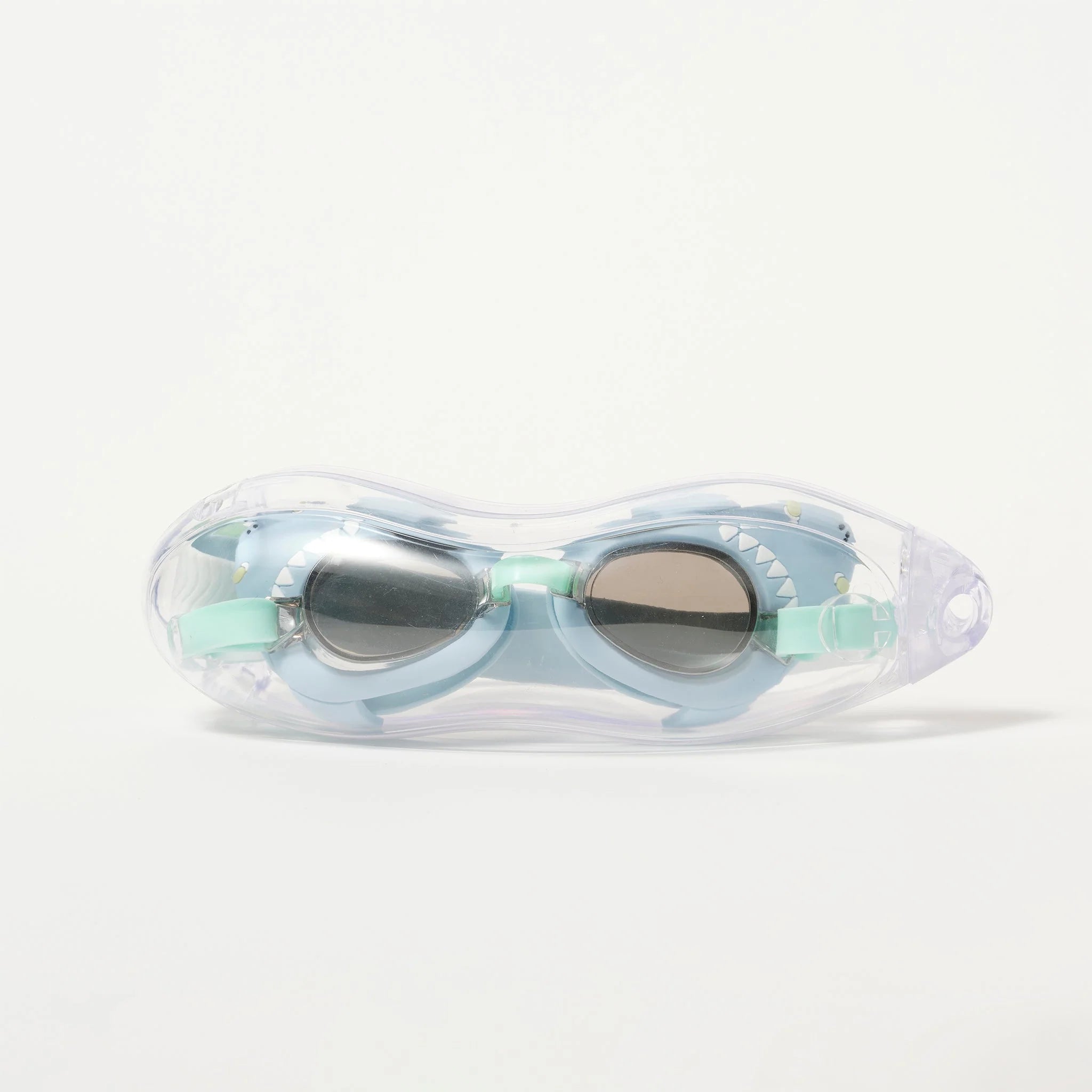 Sunnylife - Mini Swim Goggles - Salty the Shark Aqua