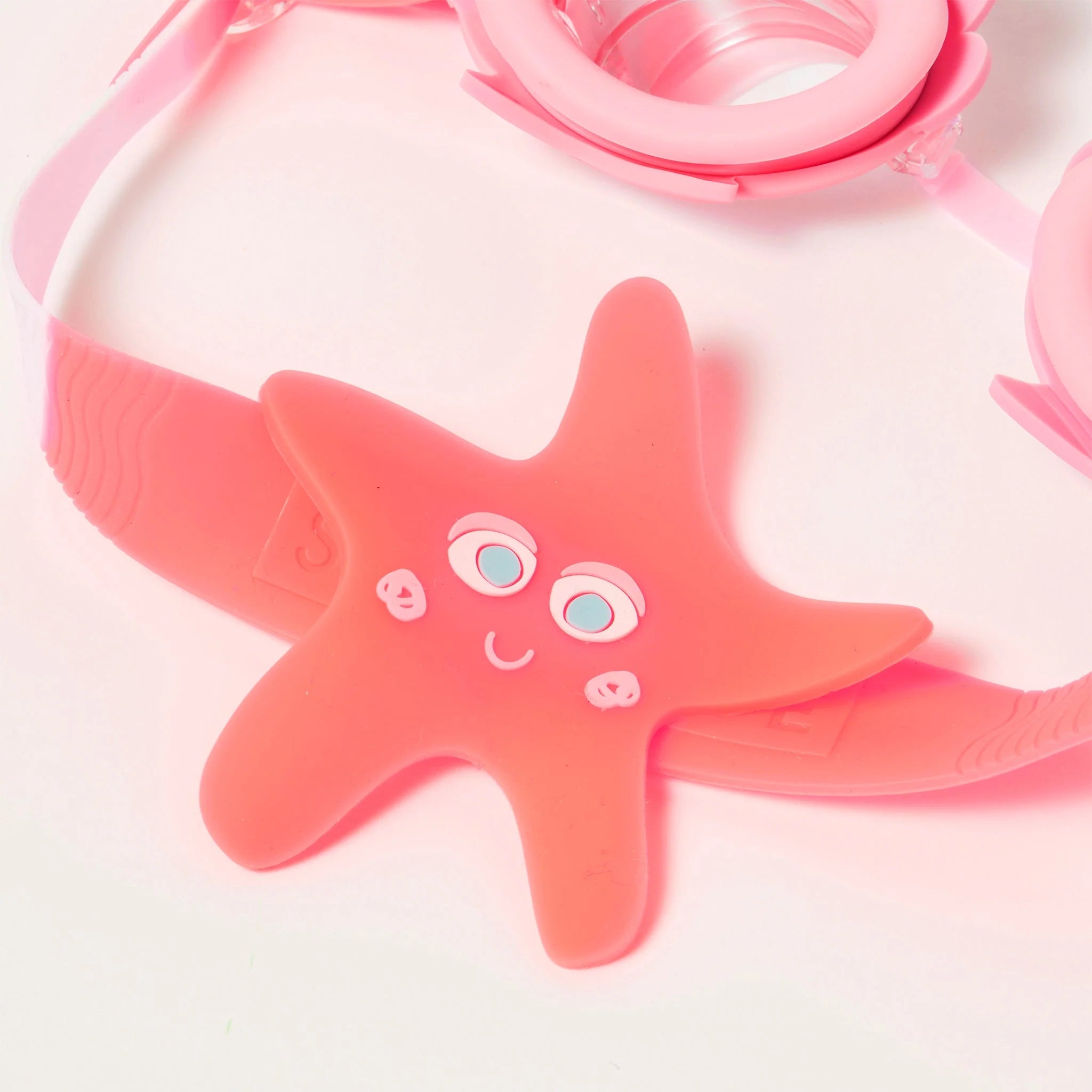 Sunnylife - Mini Swim Goggles - Melody the Mermaid Neon Strawberry