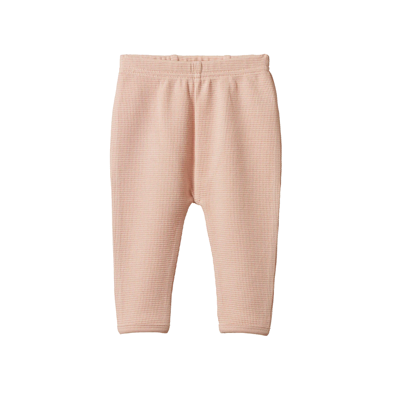 Nature Baby - Selby Waffle Pants - Rose Dust