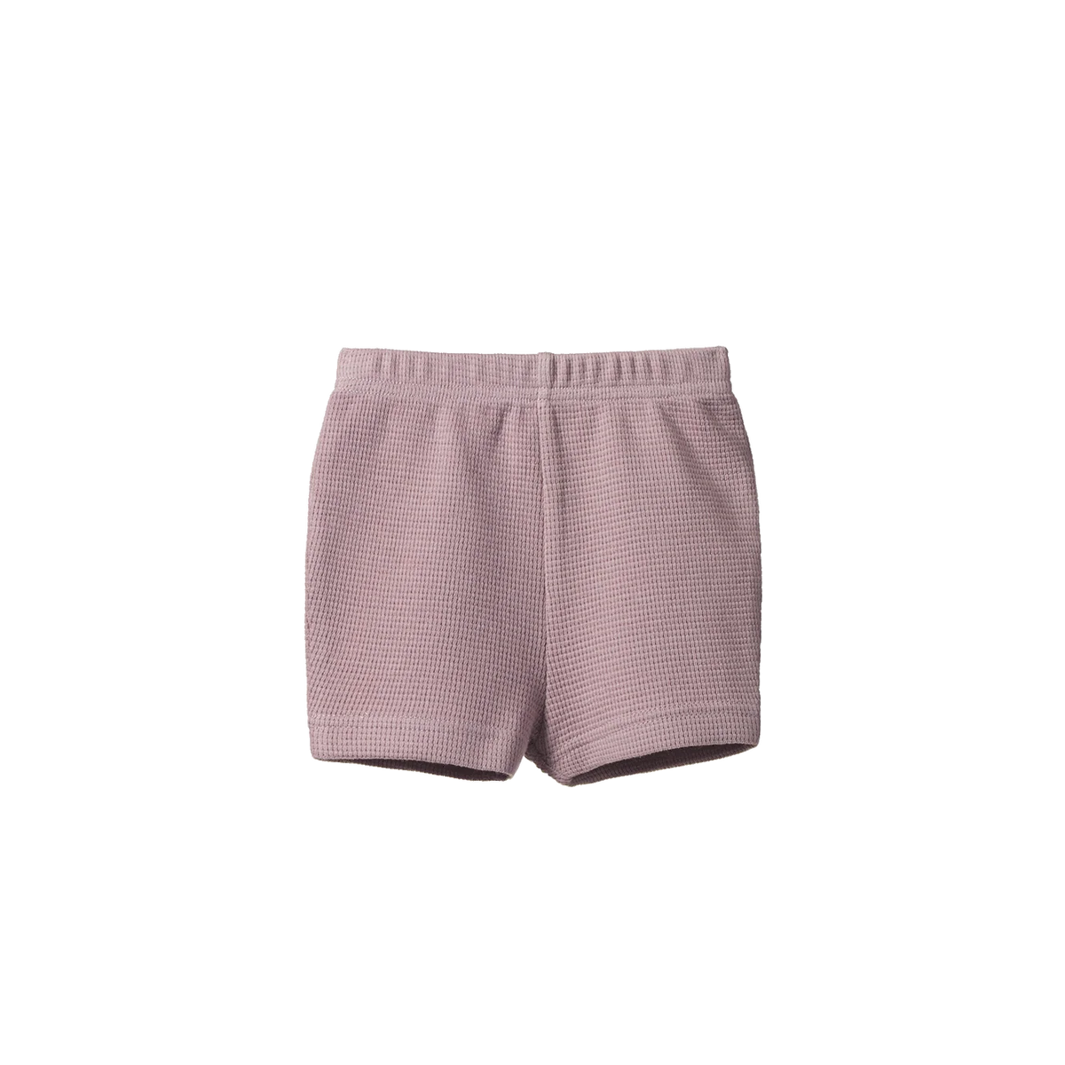 Nature Baby- Selby Waffle Shorts-Lilac