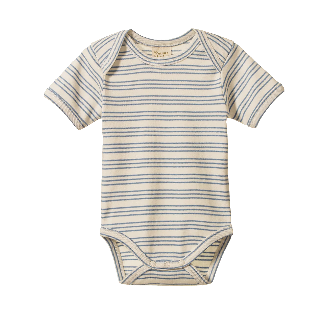 Nature Baby - Short Sleeve Bodysuit - Stripe Trio