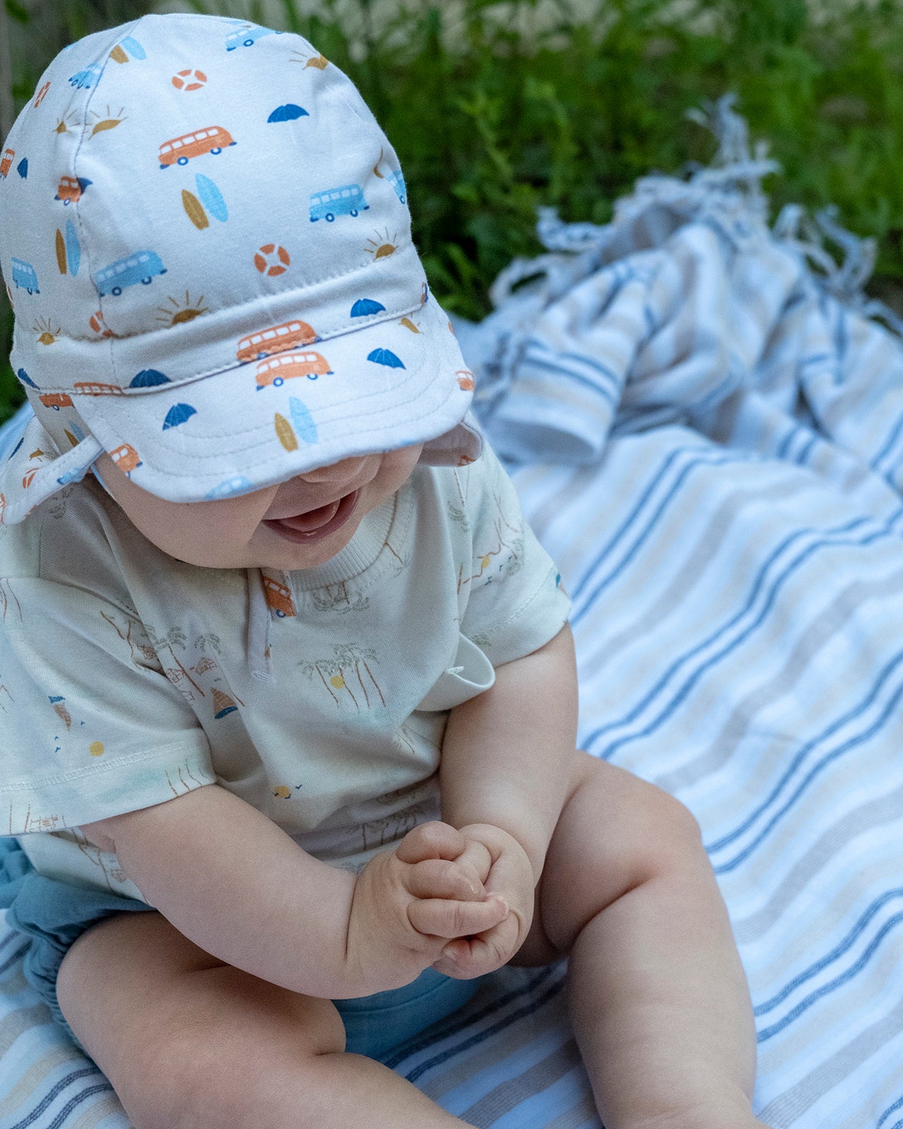 Acorn - Sunrise Surfer Flap Hat