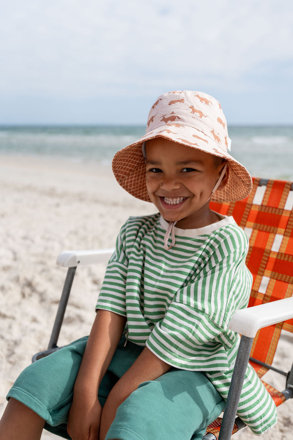 Acorn - Red Dog Wide Brim Bucket Hat