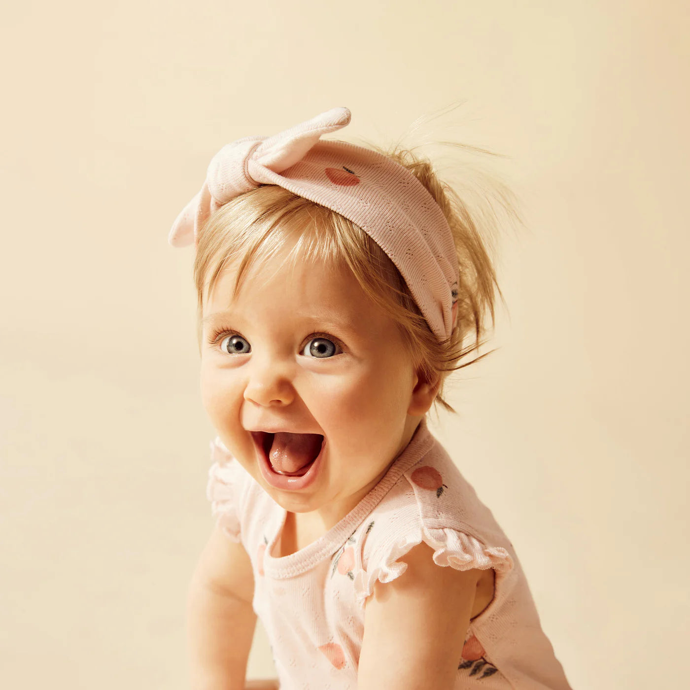 Wilson & Frenchy - Peaches Organic Pointelle Headband