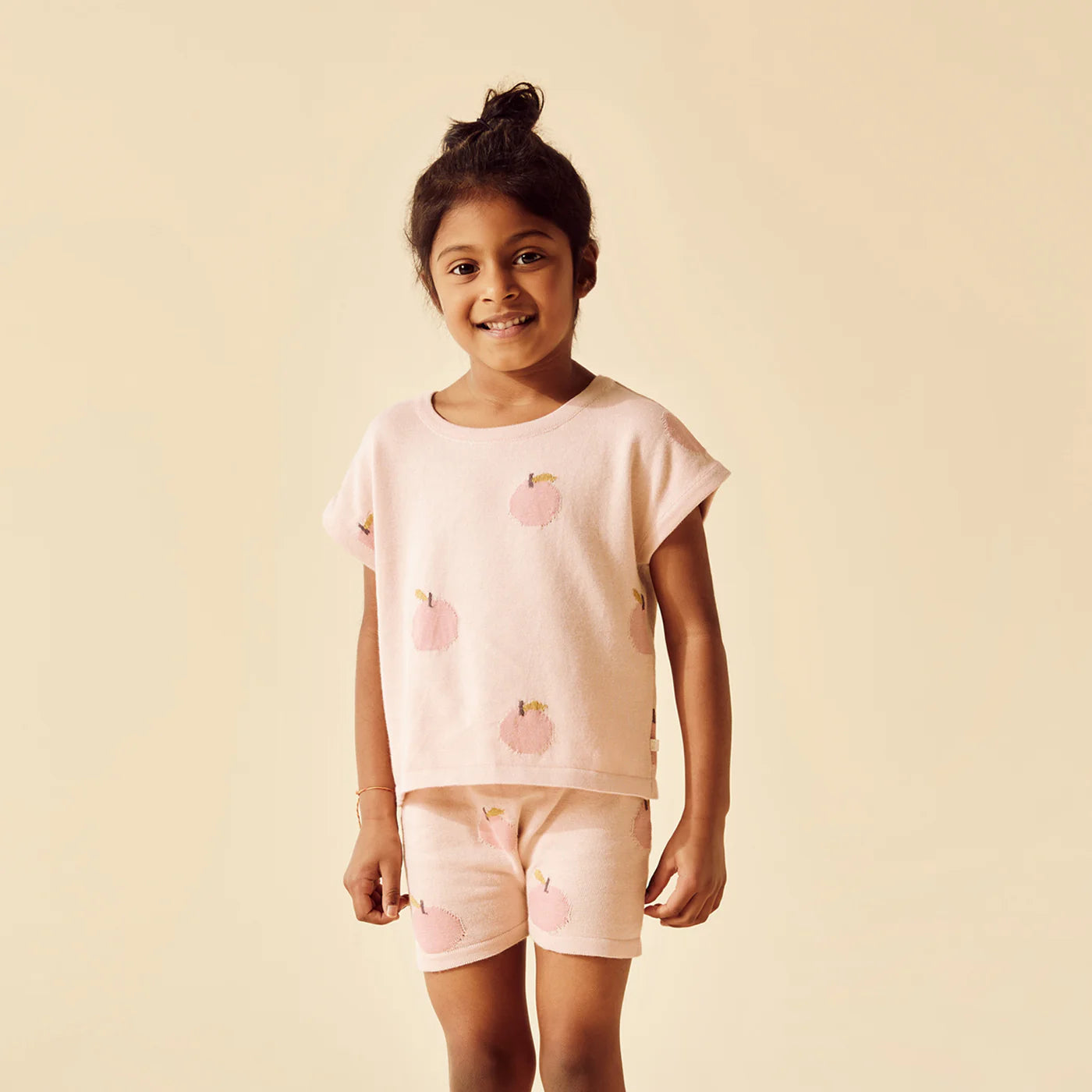 Wilson & Frenchy - Just Peachy Organic Knitted Set