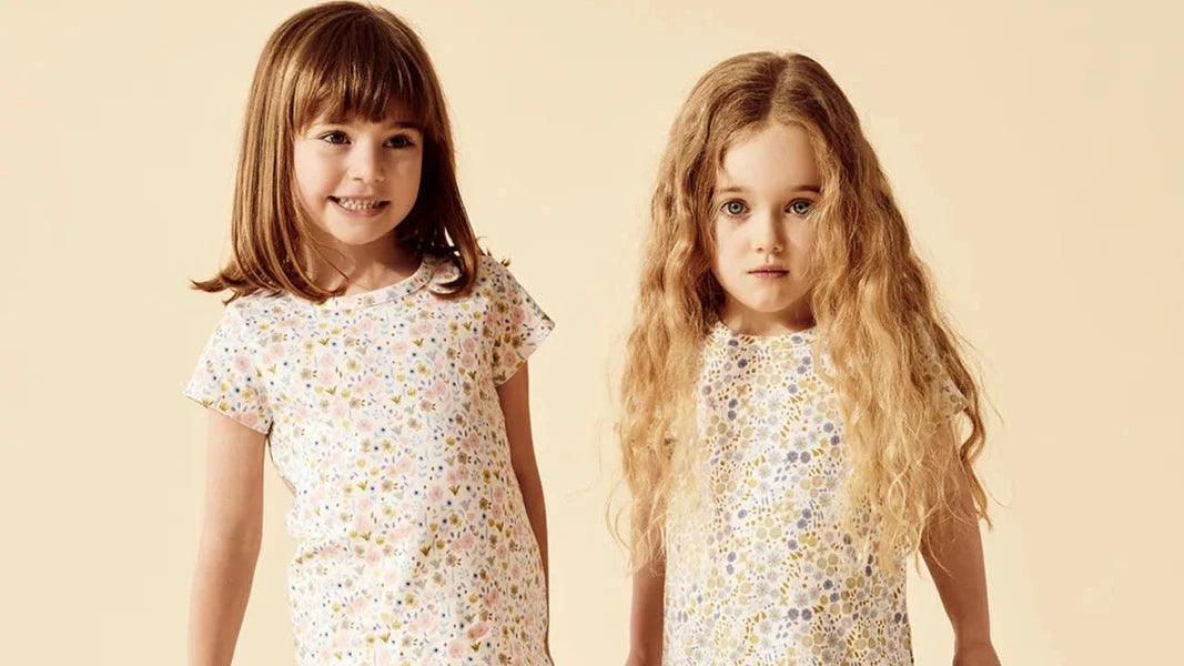 Wilson & Frenchy - Ava Floral Organic Short Sleeved Pyjamas