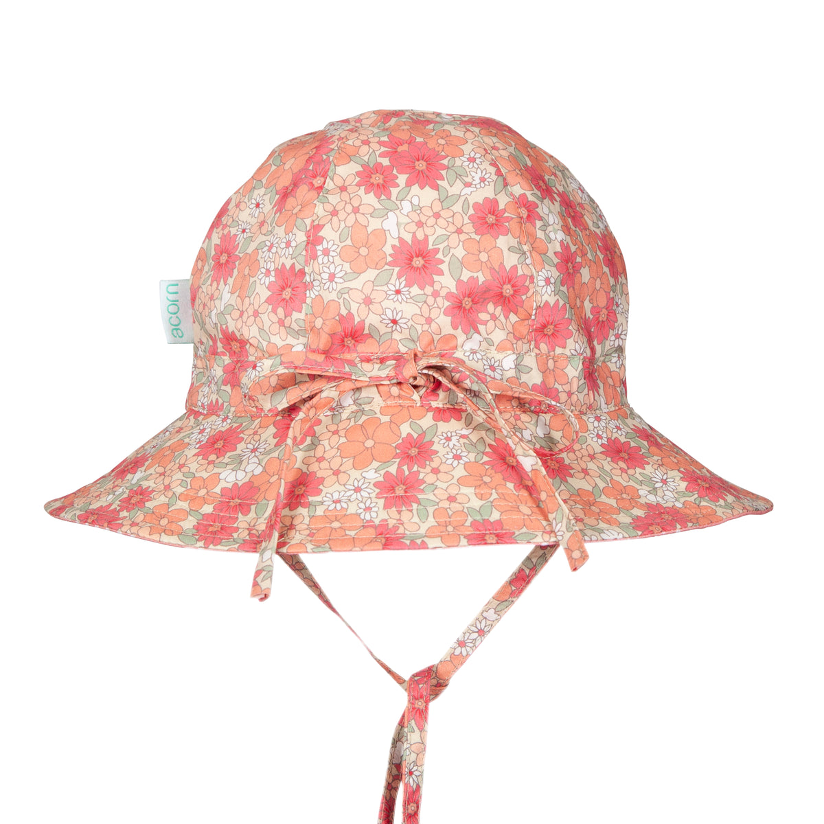 Acorn - Desert Flowers Wide Brim Reversible Sunhat